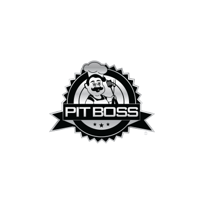 Pit Boss logo white
